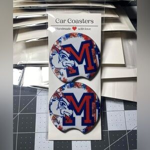 Man Hillbillies - Car coasters